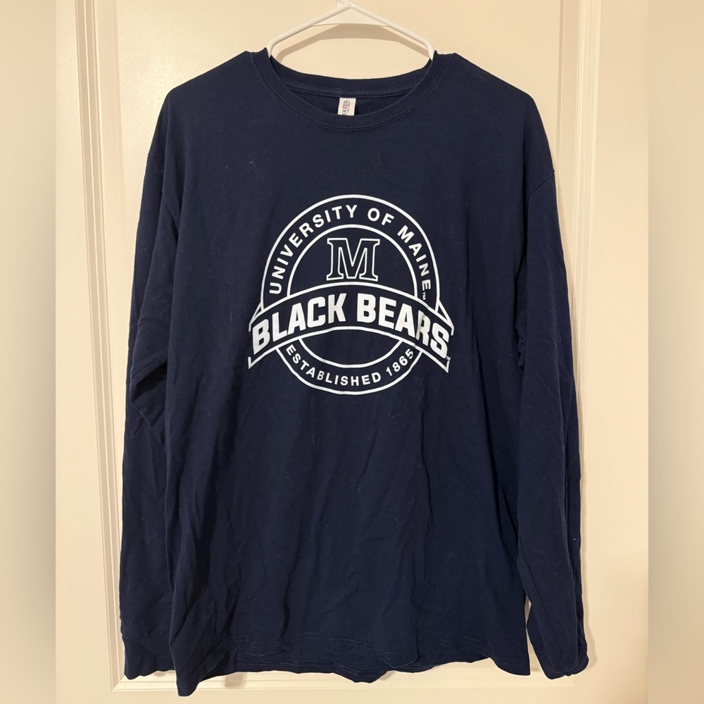 Jerzees Navy Blue Long Sleeve Tee